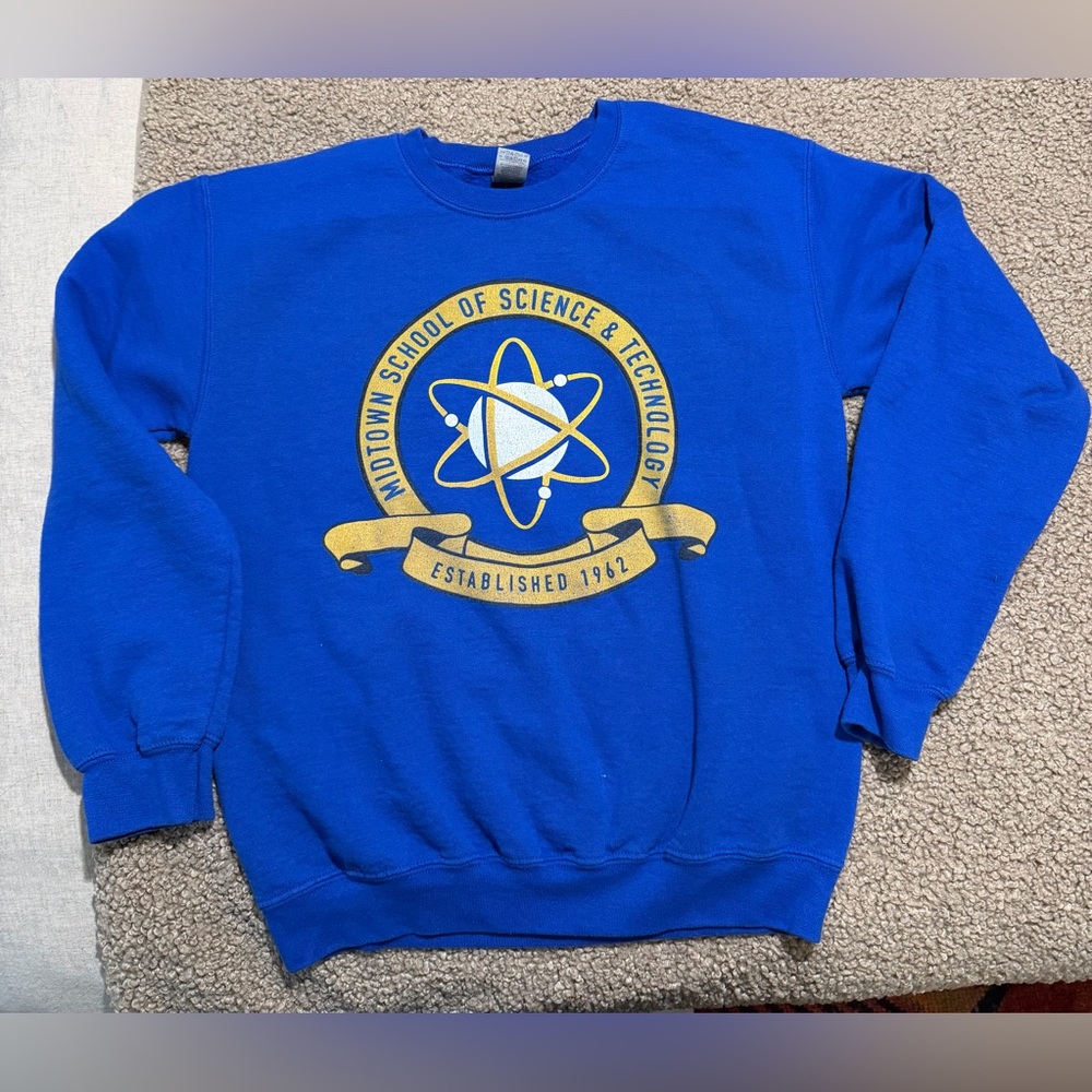 MARVEL Spider-Man Midtown School of Science & Technology crewneck-Small